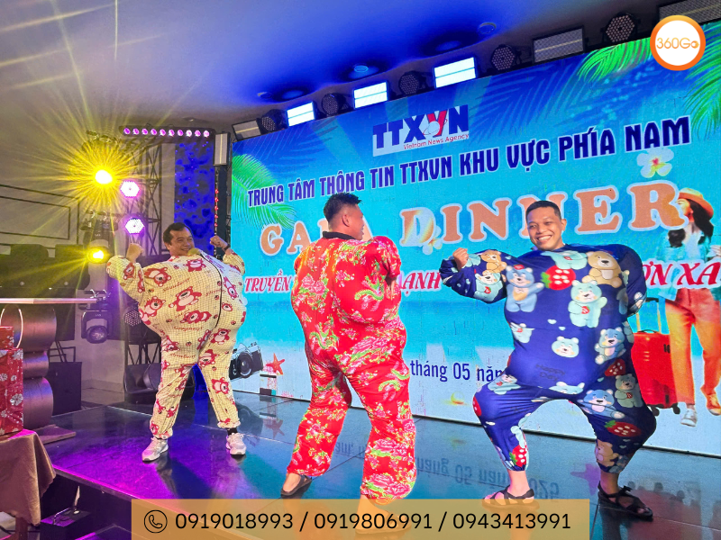 Gala dinner với đa dạng tiết mục văn nghệ - Du lịch 360Go 